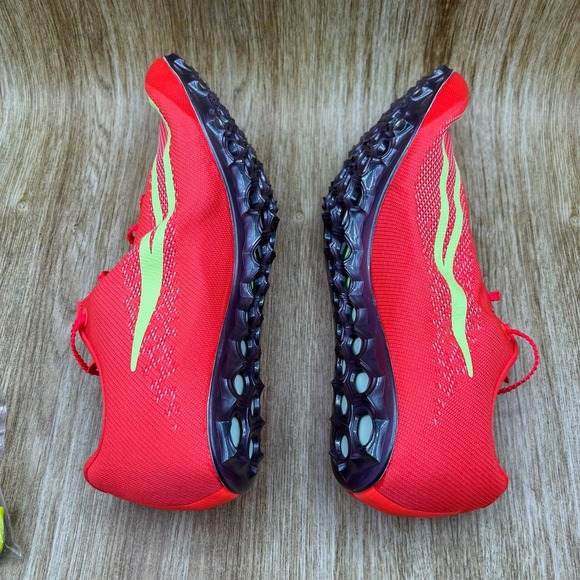 Nike Zoom Ja Fly 4 Track Spikes Men's 9.5 Bright Crimson Volt DR2741-601 NEW - Picture 7 of 10